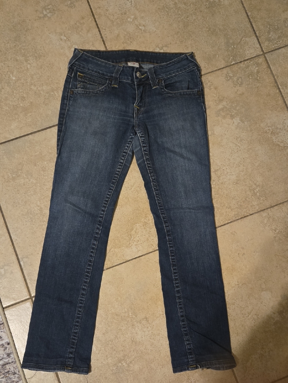 True Religion Dark Blue Women's Jeans - Comfortable Everyday Fit